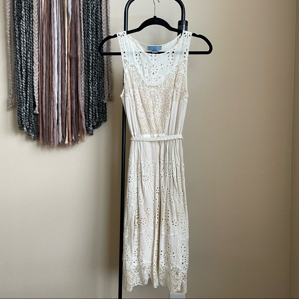 Anthropologie Eyelet Dress